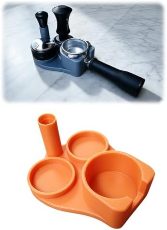 54mm Dosing Funnel for Sage/Breville Bambino Plus (Orange) by Unknown