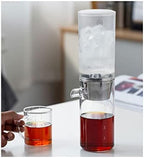 JITEM Cafetera Glass Ice Cold Dripper Coffee and Tea Maker Dripper Coffee Brewer Maker with Adjustable Water Flow Stainless Steel Filter for Coffee or Tea - Image 7