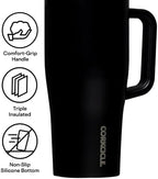 Corkcicle Cruiser Tumbler with Handle & Straw, 40 oz, Brick - Image 5
