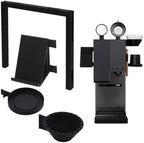 Detachable Coffee Accessory Storage Rack Black Left by TEHAOUU