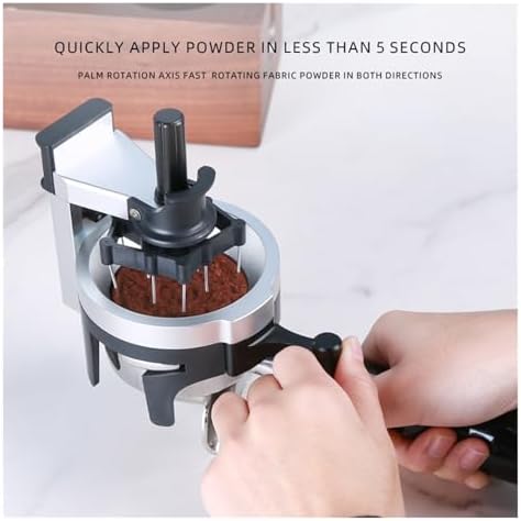 Espresso Stirrer Distribution Tool Rotate Coffee Stirrer For Espresso Coffee Machine With Grinder - Image 2