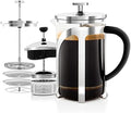 OVENTE French Press Coffee Maker, 27oz BPA-Free Cold Brewer, Clear FGC27T by OVENTE