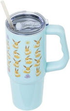 Silver Buffalo Pokémon Flower Cafe Eevee, Stainless Steel Tumbler, 30oz - Image 4