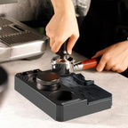Coffee Tamper Mat 51mm 53mm 58mm Sizes with Removable Portafilter Pad Multifunctional Tamping Station ABS Material with 6 Silicone Non Slip Pads for Home - Image 4