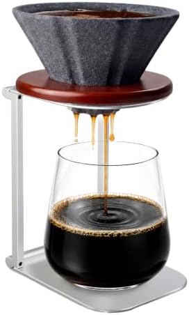 Ceramic Coffee Filter + Aluminum Alloy Stand by JDZHLN
