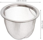 DOITOOL Replacement Teapot Strainer: 8pcs Stainless Steel Teapot Strainers Insert Tea Infuser Loose Tea Strainers for Tea Coffee Maker 6. 5 x 5 cm - Image 2