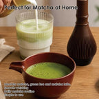 Japanese Tea Whisk Made of Resin, Non-breakable Dishwasher Compatible, Made in Japan, Brown Bamboo Color - Image 5
