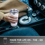 20 oz Tumbler Stainless Steel Tumblers Bulk with Lid Double Wall Insulated Coffee Tumbler Cups for Hot & Cold Drinks Powder Coated Travel Coffee Tumbler Mug Metal (White, 12 pack) - Image 5