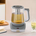 Electric Tea Kettle, Tea Water Boiler, Electric Glass Kettle with Tea Infuser and Temperature Control For Tea Water Boiler - Image 5