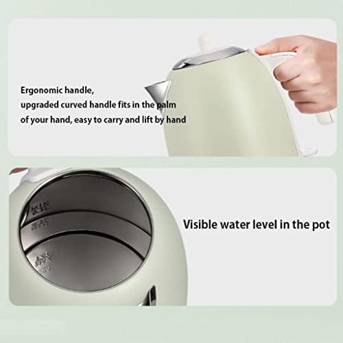 Electric Kettle 1l/35oz Electric Kettle Stainless Steel Water Kettle Vintage Hot Water Boiler Fast Boil Auto Shutoff Boil Dry Protection Portable - Image 5