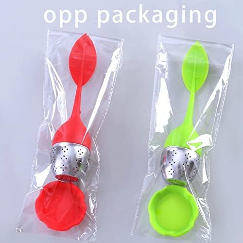 Tea Filters Tea Infuser For Spice Filter Bags Stainless Steel Teaware Fancy Sieve Herbal Tools Accessories Teapot For Strainer(Orange) - Image 6