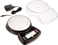 Jennings CJ-4000 Compact Digital Weigh Scale 4000g x 0.5g PCS JScale Black AC Adapter by Jennings