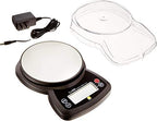 Jennings CJ-4000 Compact Digital Weigh Scale 4000g x 0.5g PCS JScale Black AC Adapter by Jennings