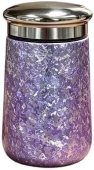 Pure Titanium Vacuum Tumbler, Double Wall Tea Infuser Cup for Office Gift by Unknown