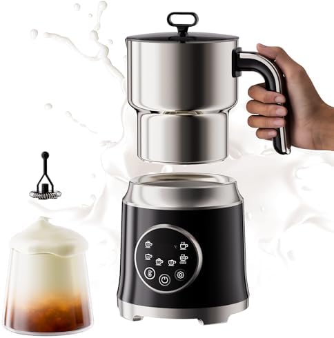 Milk Frother,Variable Temp and Froth Thickness,27oz/800ml Milk by XQDCZR