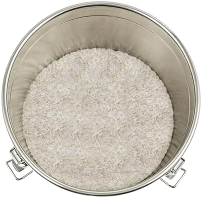 Food Storage Containers 3.2Gal/12L with Lids Lock Clips 304 Stainless Steel - Image 6