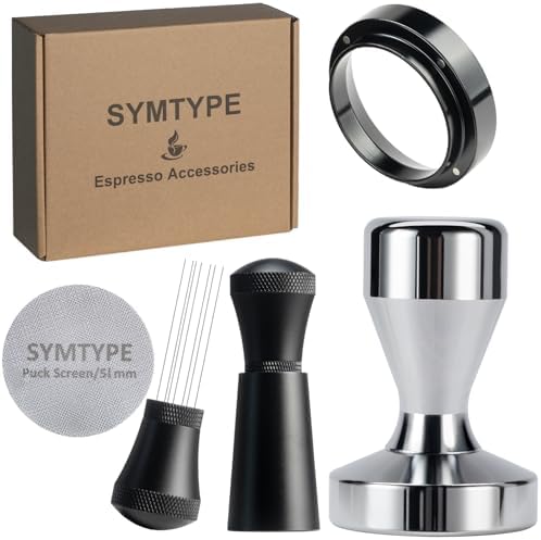 51mm Tamper Espresso Accessories Kit: WDT, Puck Screen, Dosing Funnel by DiscovertheArtofCoffee