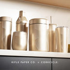 Corkcicle Keep Fresh Canister - Preserves Freshness for Coffee Beans & Pantry Items - Airtight Seal - Internal Air Compressor - BPA-Free - Gift for Coffee Lovers - Champagne Dreams - Image 7