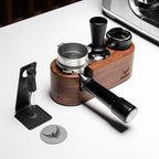 51mm Espresso Tamping Station Rosewood KNODOS Coffee Tamping & Portafilter Holder | Espresso Tamper Station for Espresso Organizer & Accessories - Image 2