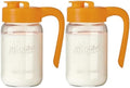 32 oz Glass Pitcher with Lid, 1 Quart Mason Jar Pitcher with Lid Airtight, Breast Milk Storage for Fridge, Ideal for Cold Brew Coffee, Iced Tea, Sun Tea, Juices by spreccio