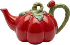 TOMATO TEAPOT by BlueSkyClayworks