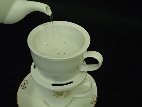Toyo Ceramics Arita Ware Detachable Eco Dripper Red - Image 4
