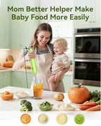 Immersion Blender Handheld 5 in 1 Hand Blender, 1000W Hand Mixer Stick, BPA-Free 12 Speed Handheld Blender with Mixing Beaker, Chopper, Whisk and Milk Frother for Soup, Smoothies, Sauce, Baby Food - Image 6