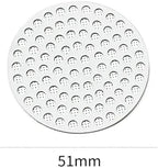 58mm Espresso Puck Screen 0.8mm Thickness Stainless Steel Reusable Coffee Filter Designed For Bottomless Portafilter Baskets，Water Flows Evenly(58mm) - Image 2