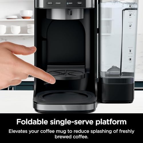 Ninja (Refurbished) Drip Coffee Maker | DualBrew Pro Hot & Iced Coffee | Compatible with K-Cup Pods | 3 Brew Styles (Classic, Rich, & Iced) | 60oz Removable Reservoir & Dishwasher Safe | (Renewed) - Image 7