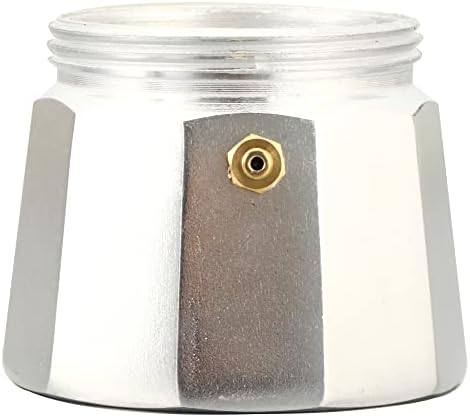 J&V TEXTILES Stovetop Espresso and Coffee Maker, Moka Pot for Classic Italian and Cuban Café Brewing, Cafeteria, (12-Cup) - Image 7