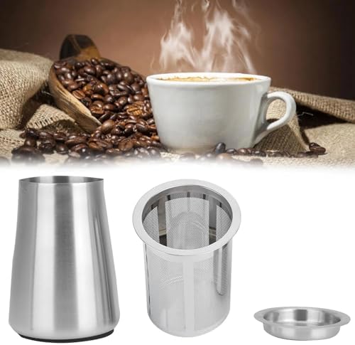 Stainless Steel Coffee Espresso Dosing Cup Cafe Beans Powder FIlter Compatible with Automatic Grinder Coffee AccessoriesNO.1101 - Image 2