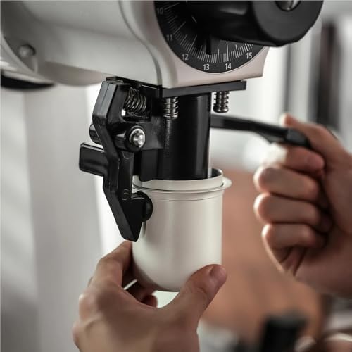 58mm Espresso Coffee Dosing Cup Portafilter 304 Stainless Steel Accessories Home Barista Gift(2pcs Black) - Image 4