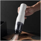 For Bar/Car Desktop Coffee Grounds Vacuum Cleaner Portable Wireless Handheld With 13Kpa Powerful Suction& Blower(Black) - Image 4