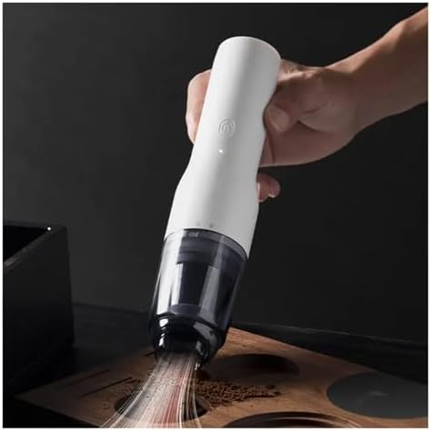 For Bar/Car Desktop Coffee Grounds Vacuum Cleaner Portable Wireless Handheld With 13Kpa Powerful Suction& Blower(Black) - Image 4