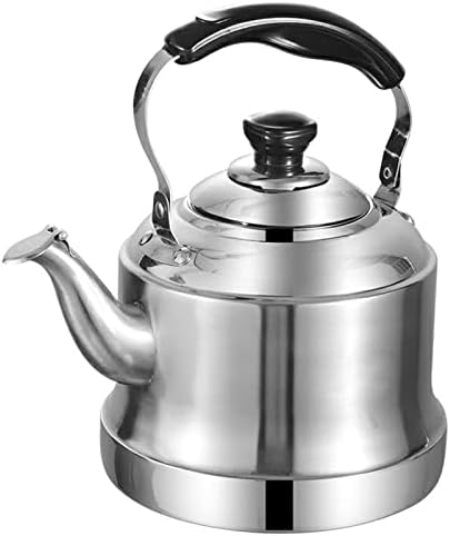 Whistling Tea Kettle for Stove Top, Stainless Steel Whistle Teapot with Infuser, Hot Water Teapot for All Stovetops(2L) by Unknown