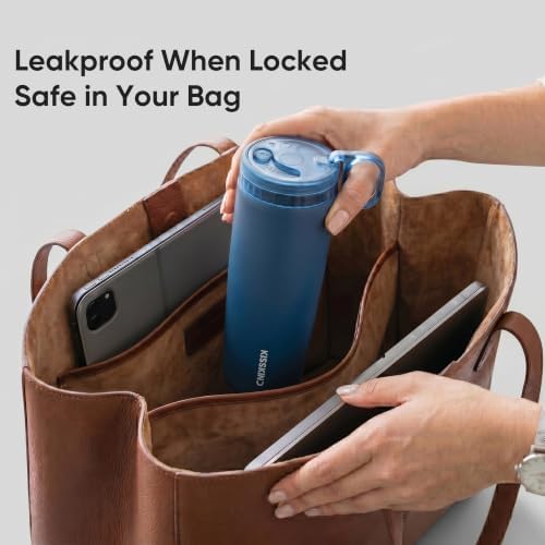 KISSKIND Leakproof Iced Coffee Tumbler 24 oz, Insulated Ceramic Lined Cup - Image 5