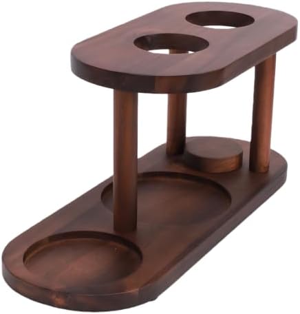 Diyeeni Solid Wood Pour Over Coffee Station, Stable Dripper Stand - Image 3