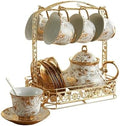 Water Pitcher Teapot Set Living Room Household European Ceramic Cup Heat-Resistant Cold Kettle Cold Kettle Water Cup Water Jug by Unknown