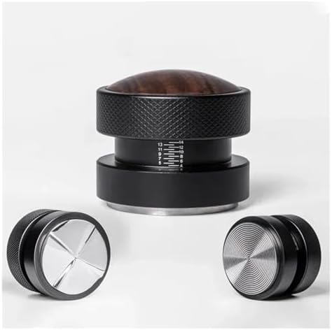 51/53/58.35mm Gravity Spring Coffee Distributors Coffee Tamper Adjustable Depth Calibrated Espresso Tamper Coffee Accessories(51mm Elasticity) - Image 4
