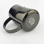 KuGuo 500ml Milk Frothing Pitcher for Latte Art Espresso, Mirror Black - Image 3