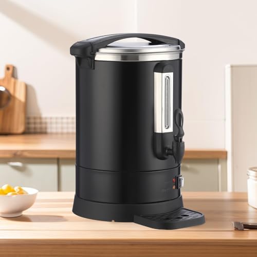 120-Cup (18L) Commercial Coffee Urn – Stainless Steel Electric Hot Beverage Dispenser with Fast Brew & Double-Wall Insulation, Easy to Clean for Large Events, Catering, Churches, and Gatherings - Image 7