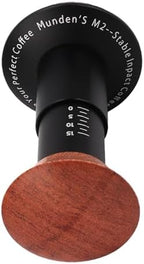 53mm Spring Loaded Coffee Tamper with Wood Handle and Waffle Base, Calibrated Espresso Tamper for Portafilter (53mm) - Image 7