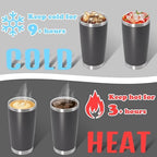 20 oz Tumbler Insulated Tumblers Stainless Steel Coffee Mug,Mix 12PCS - Image 4