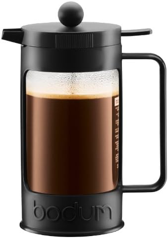 Bodum Bean 8 Cup French Press Coffee Maker, 34-Ounce, Black by Bodum