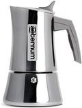 Bialetti Divina 0006283 Coffee Maker 6 Cups, Stainless Steel, Stainless Steel, 14 "x 11.5 x 20 cm by UPARTS