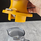 EVGATSAUTO Ceramic Coffee Dripper, Heat Proof Portable Immersion Style Manual Brew Maker with Silicone Base for Home Office Pour Over Coffee (Yellow) - Image 7