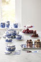 Spode Blue Italian Teacup and Saucer, Set of 4 - Image 3