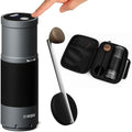 Portable Conical Burr Coffee Grinder, Dual-Mode Electric & Manual by Unknown