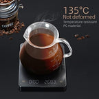 Digital Coffee Scale with Timer, Electronic Coffee Scale with LCD Display Kitchen Food Scale Espresso Scale G OZ Ml 3kg High Accuracy Electronic Scale - Image 2