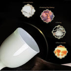 10 Pcs Porcelain Wine Cup,Baijiu Glass,Chinese Liquor Cup,Ceramic Wine Set - Image 5